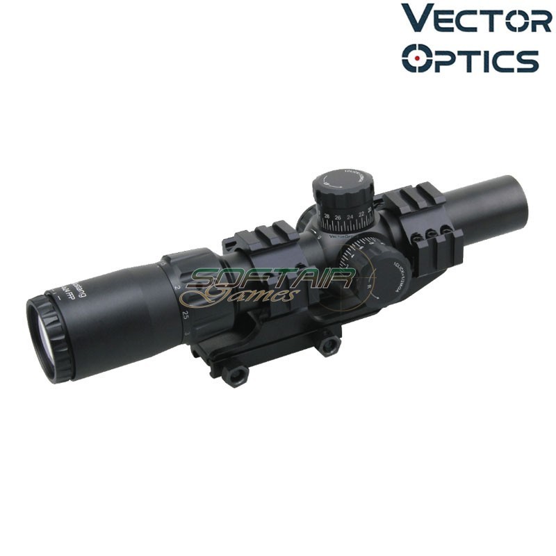 Scope Mustang 1-4x24FFP Riflescope BLACK Vector Optics (ve-scff-36)