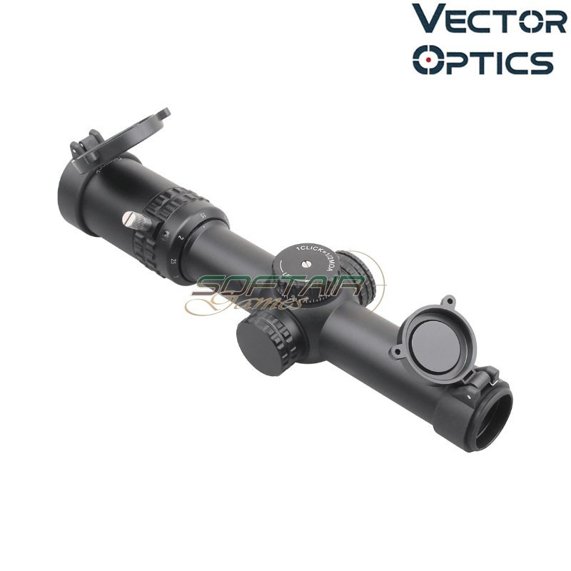 Scope Grimlock 1-4x24SFP Riflescope BLACK Vector Optics (ve-scoc-40)