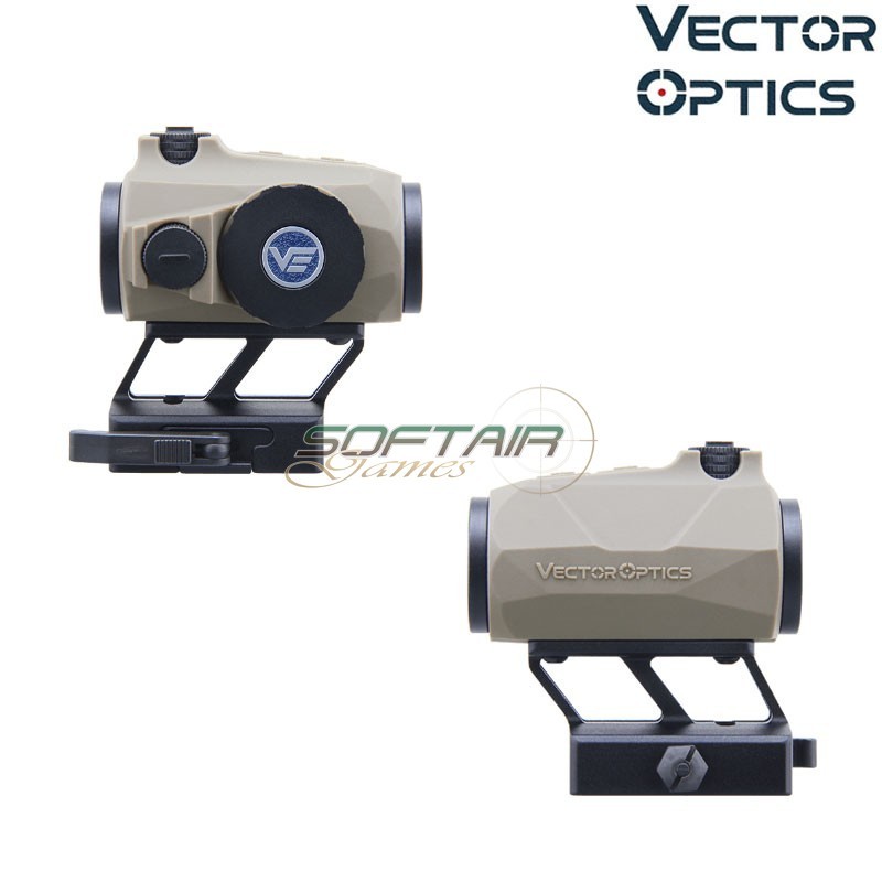 RED Dot Maverick-IV 1x20 Mini SOP Rubber Armored Reflex Vector Optics -  Softair Games - ASG Softair San Marino