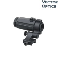 Ottica 3x Magnifier Maverick-III 3x22 BLACK Vector Optics (ve-scmf-31)