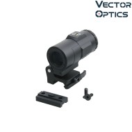Magnifier Maverick-IV 3x22 MINI BLACK Vector Optics (ve-scmf-41)