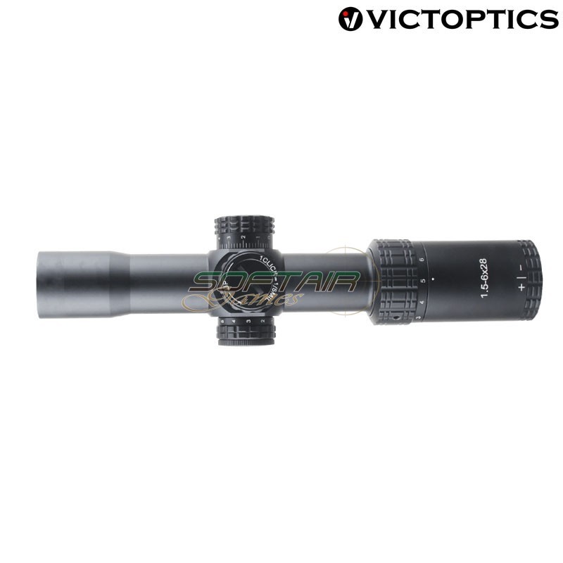 Scope S4 1.5-6x28 Riflescope BLACK Victoptics (vi-opsl32) Scope S4 1.5-6x28 Riflescope BLACK Victoptics (vi-opsl32)