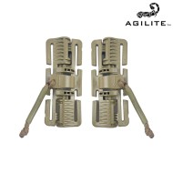 2M ROC Quick-Release Buckle Set COYOTE BROWN Agilite (AGI0184) 2M ROC Quick-Release Buckle Set COYOTE BROWN Agilite (AGI0184)