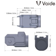 Torcia Scrapper Subcompact BLACK Vaide (vd-vapl-01)