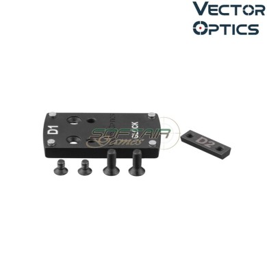 Mount RMR BLACK for Glock G17 Vector Optics (ve-scrdm-01)