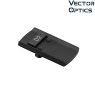 Mount RMR BLACK for Glock G17 Vector Optics (ve-scrdm-01)