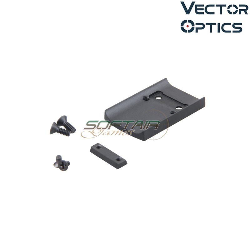 Mount MOJ Footprint RMR BLACK for Glock G17 Vector Optics (ve-scrdm-01)