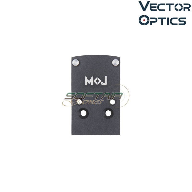 Mount MOJ Footprint RMR BLACK for Glock G17 Vector Optics (ve-scrdm-01)