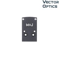 Mount MOJ Footprint RMR BLACK per Glock G17 Vector Optics (ve-scrdm-01) Mount MOJ Footprint RMR BLACK per Glock G17 Vector Optics (ve-scrdm-01)