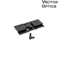 Adattatore MOS a VOD BLACK Frenzy Plus per Glock G17 Vector Optics (ve-scfrm-12) Adattatore MOS a VOD BLACK Frenzy Plus per Glock G17 Vector Optics (ve-scfrm-12)