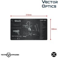 Tappetino Mouse Pad Glock BLACK Vector Optics (ve-scbm-02) Tappetino Mouse Pad Glock BLACK Vector Optics (ve-scbm-02)