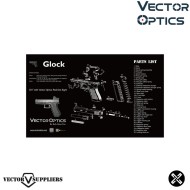 Tappetino Mouse Pad Glock BLACK Vector Optics (ve-scbm-02) Tappetino Mouse Pad Glock BLACK Vector Optics (ve-scbm-02)