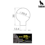 Tubo calcio AEG Lightweight BLACK Laylax (la-184009)