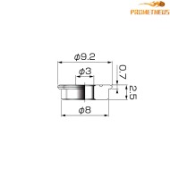 8mm Sintered Alloy Bushings Prometheus (pr-167026)