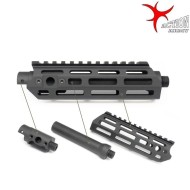 AAP01 SMG Handguard BLACK Action Army (aa-35123) AAP01 SMG Handguard BLACK Action Army (aa-35123)