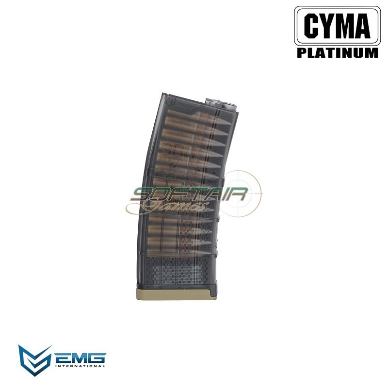 Caricatore monofilare 150bb L5 AWM 300BLK CYMA Platinum (cm-fbp4194-fde)