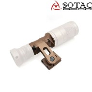 Multi-Axis M300-M600 support for DARK EARTH Sotac helmet (sg-jq-099-de)
