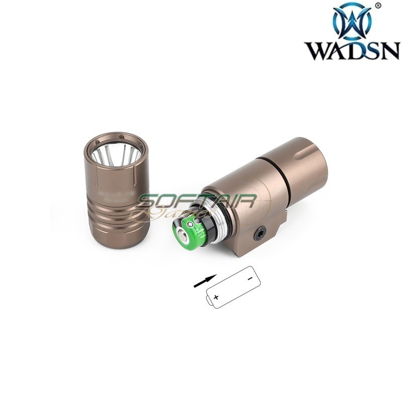 Flashlight Mod. Style PDW350-PLHv2 2.0 DARK EARTH Wadsn (wd04097-de-lo)