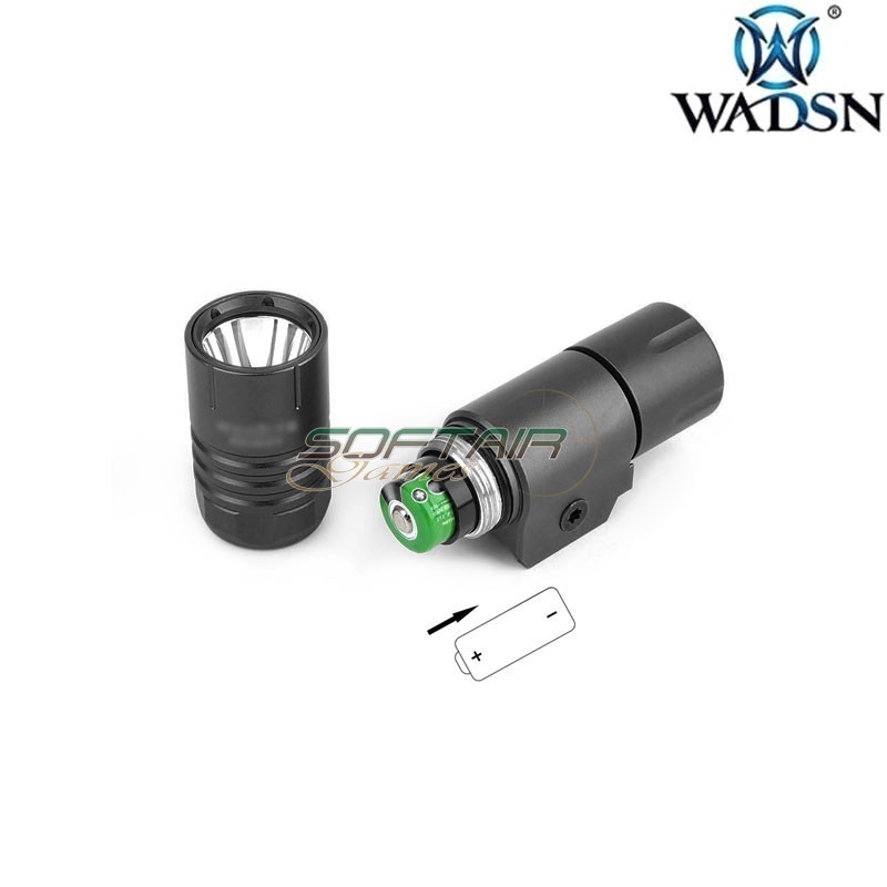 Flashlight Mod. Style PDW350-PLHv2 2.0 BLACK Wadsn (wd04097-bk-lo)
