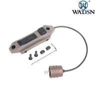 Controllo remoto Doppia funzione DARK EARTH per Torcie WADSN (wd07033-de)