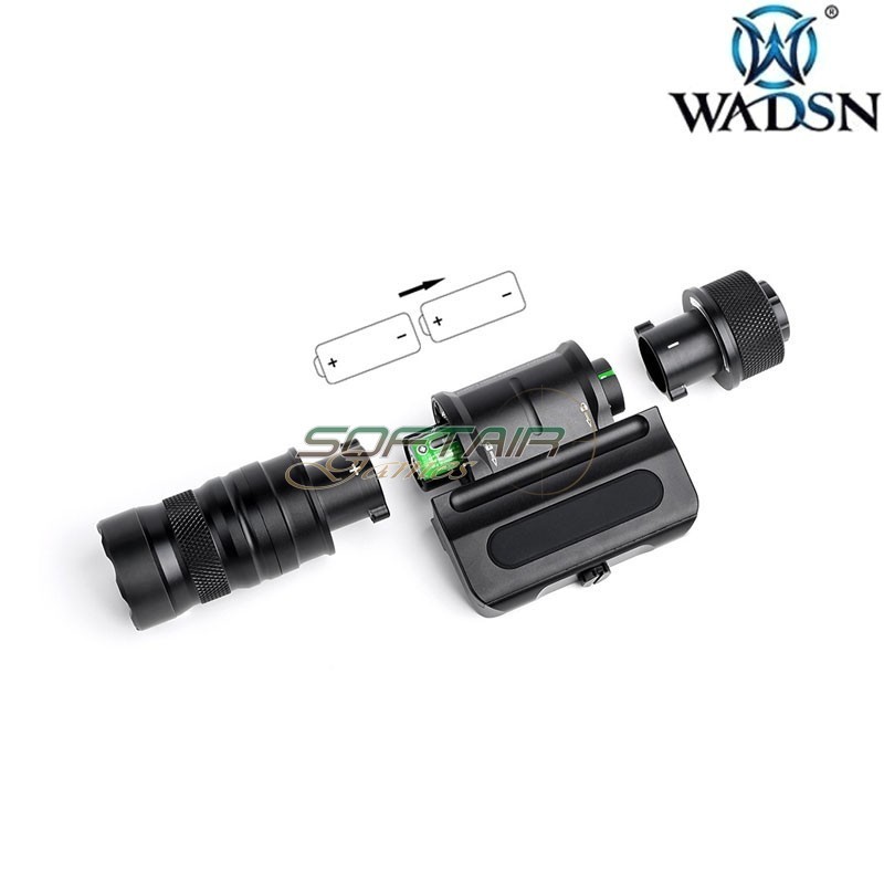 Flashlight CD Style OWL BLACK Wadsn (wd04098-bk-lo)