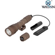 PRO Torcia HL-X long gun light DARK EARTH Wadsn (wd04063-de-lo)