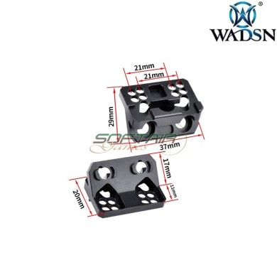 Thorntail6 Offset 45° LC/KeyMod BLACK Wadsn (wd02035-bk-lo)