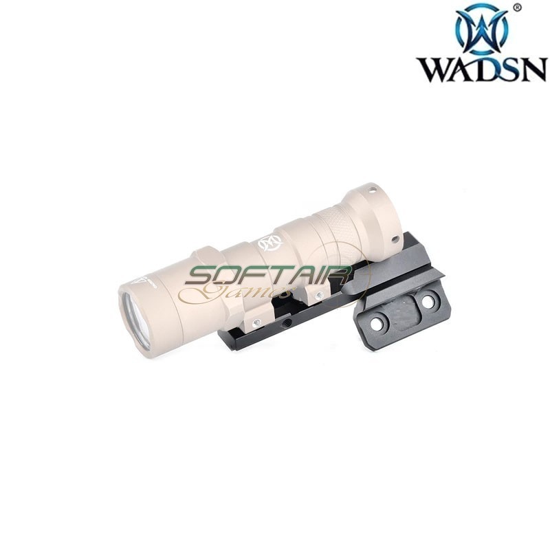 Thorntail OffSet mount SHORT SBR BLACK for flashlight Wadsn (wd02030-bk-lo)