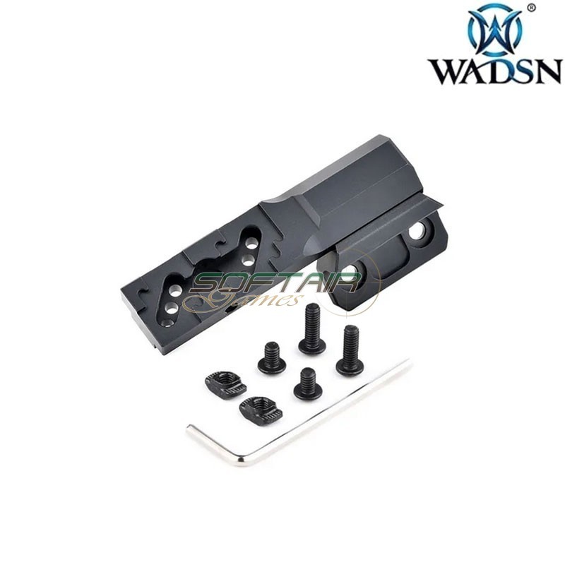 Thorntail OffSet mount SHORT SBR BLACK for flashlight Wadsn (wd02030-bk-lo)