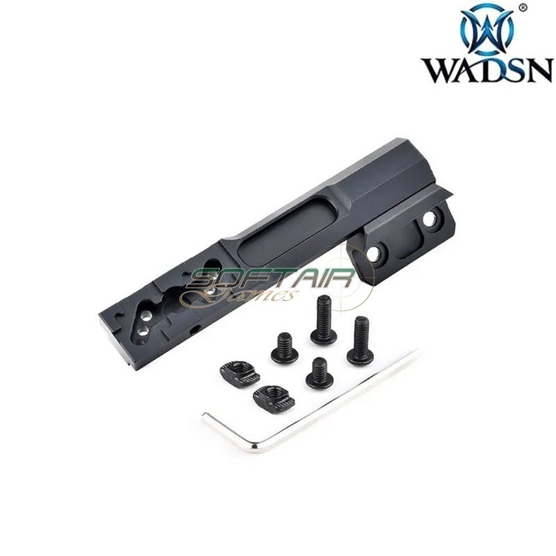 Thorntail OffSet mount LONG SBR BLACK per torcia Wadsn (wd02029-bk-lo)