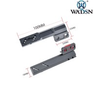 Thorntail OffSet mount LONG SBR BLACK per torcia Wadsn (wd02029-bk-lo)