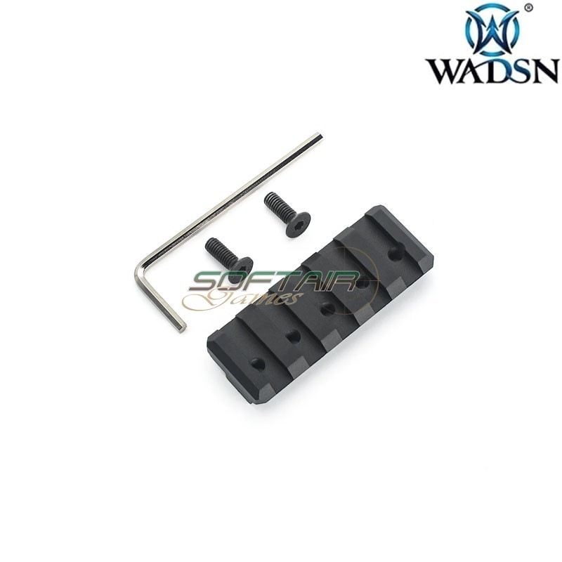 UNT. style OffSet rail mount BLACK Wadsn (wd02019-bk-lo)