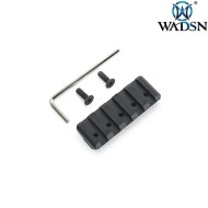 UNT. style OffSet rail mount BLACK Wadsn (wd02019-bk-lo)