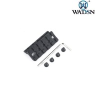 UNT. style OffSet rail mount BLACK Wadsn (wd02020-bk-lo)