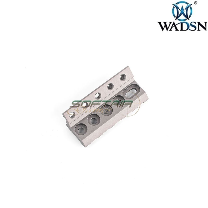 UNT. style OffSet rail mount DARK EARTH Wadsn (wd02020-de-lo)