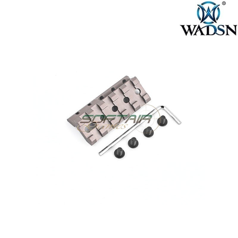 UNT. style OffSet rail mount DARK EARTH Wadsn (wd02020-de-lo)