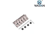 UNT. style OffSet rail mount DARK EARTH Wadsn (wd02020-de-lo)