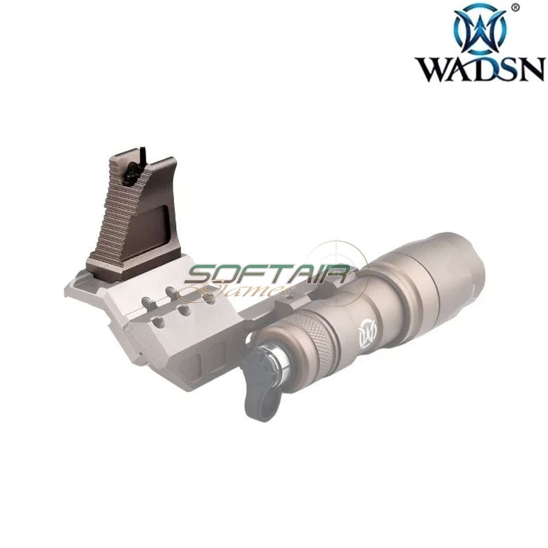 Tacca di mira Backup UNT. style BLACK Wadsn (wdx059-bk-lo)