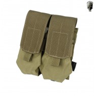 M4 Double Mag Pouch Khaki Tmc (tmc-eb00241-kk)