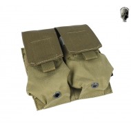 M4 Double Mag Pouch Khaki Tmc (tmc-eb00241-kk)