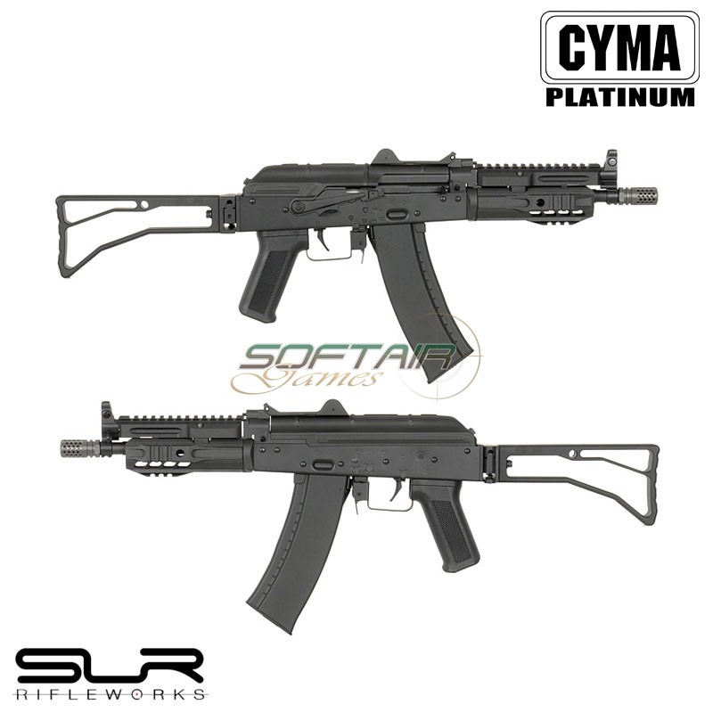 Fucile elettrico SLR AKS-74U BLACK CYMA Platinum (cm-fb4125-bk) Fucile elettrico SLR AKS-74U BLACK CYMA Platinum (cm-fb4125-bk)