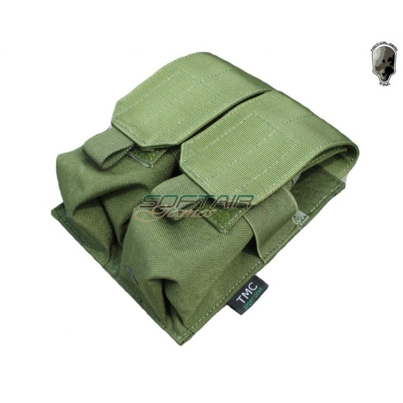 M4 Double Mag Pouch Olive Drab Tmc (tmc-0855-od)
