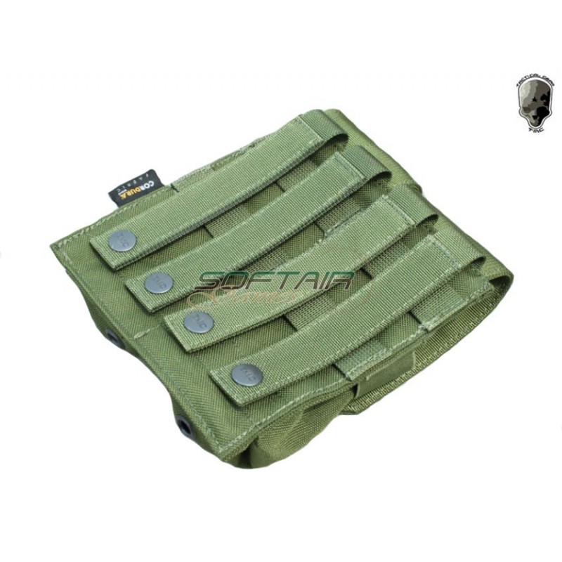 M4 Double Mag Pouch Olive Drab Tmc (tmc-0855-od)