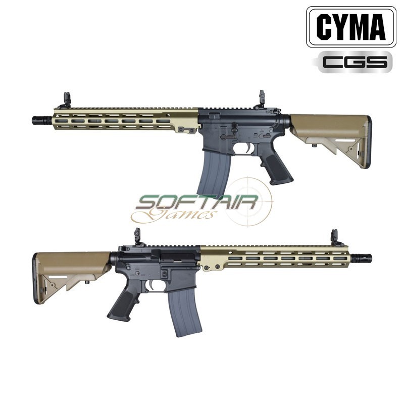 Fucile a Gas MK16 13.5" GBBR TWO TONE Cyma CGS (cm-cgs003-13.5) Fucile a Gas MK16 13.5" GBBR TWO TONE Cyma CGS (cm-cgs003-13.5)