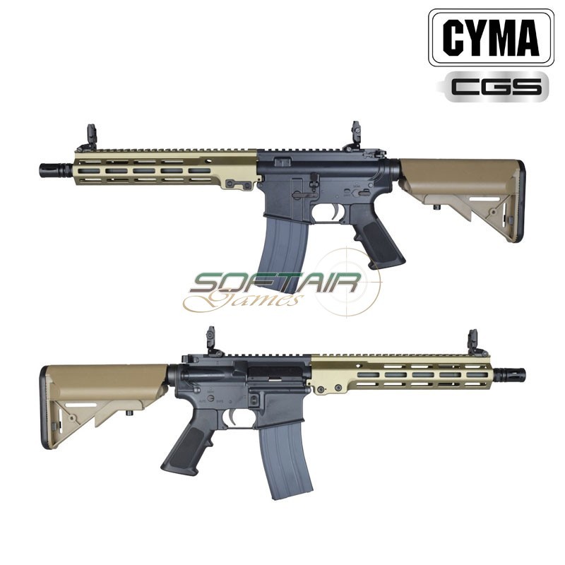 Fucile a Gas MK16 10.5" GBBR TWO TONE Cyma CGS (cm-cgs003-10.5)