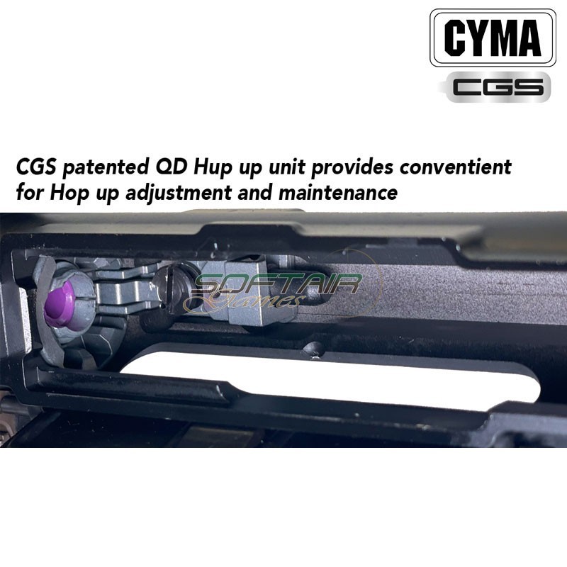 Gas rifle M4 RIS 14.5" GBBR BLACK Cyma CGS (cm-cgs002-14.5)