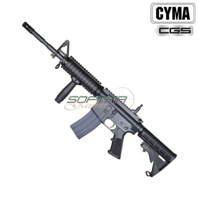 Gas rifle M4 RIS 14.5" GBBR BLACK Cyma CGS (cm-cgs002-14.5)