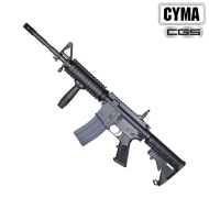 Gas rifle M4 RIS 14.5" GBBR BLACK Cyma CGS (cm-cgs002-14.5)