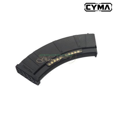 Mid-cap Magazine 200bb BLACK for AK CM103 Cyma (FBP4176)