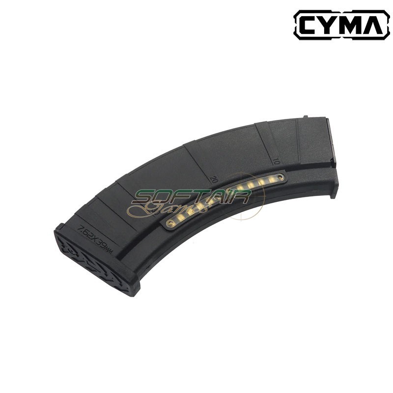 Mid-cap Magazine 200bb BLACK for AK CM103 Cyma (FBP4176)